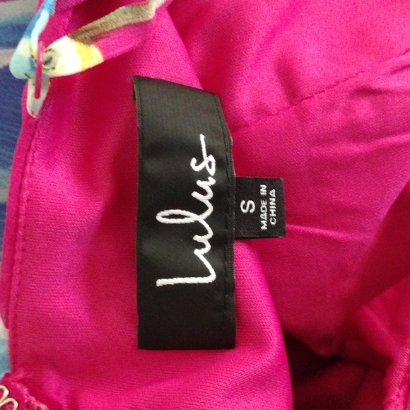 Lulu's floral pink dress - Picture 4 of 7